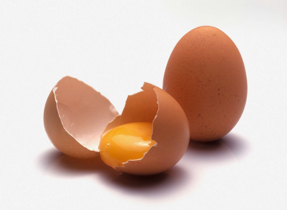 Telur ayam untuk potensi lelaki