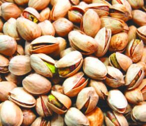 Pistachio adalah kacang yang mempunyai kesan yang baik terhadap peluh pada lelaki.